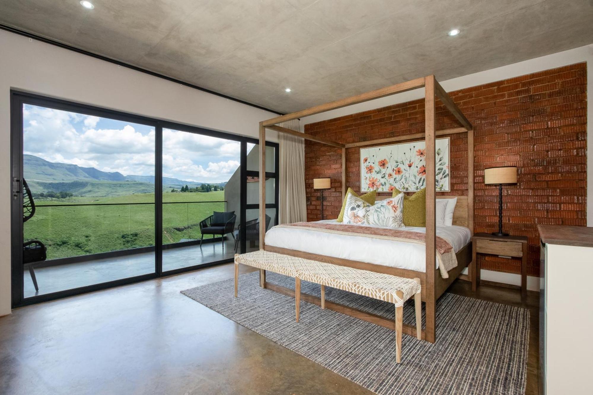 Dragonview Lodge Champagne Valley Luaran gambar